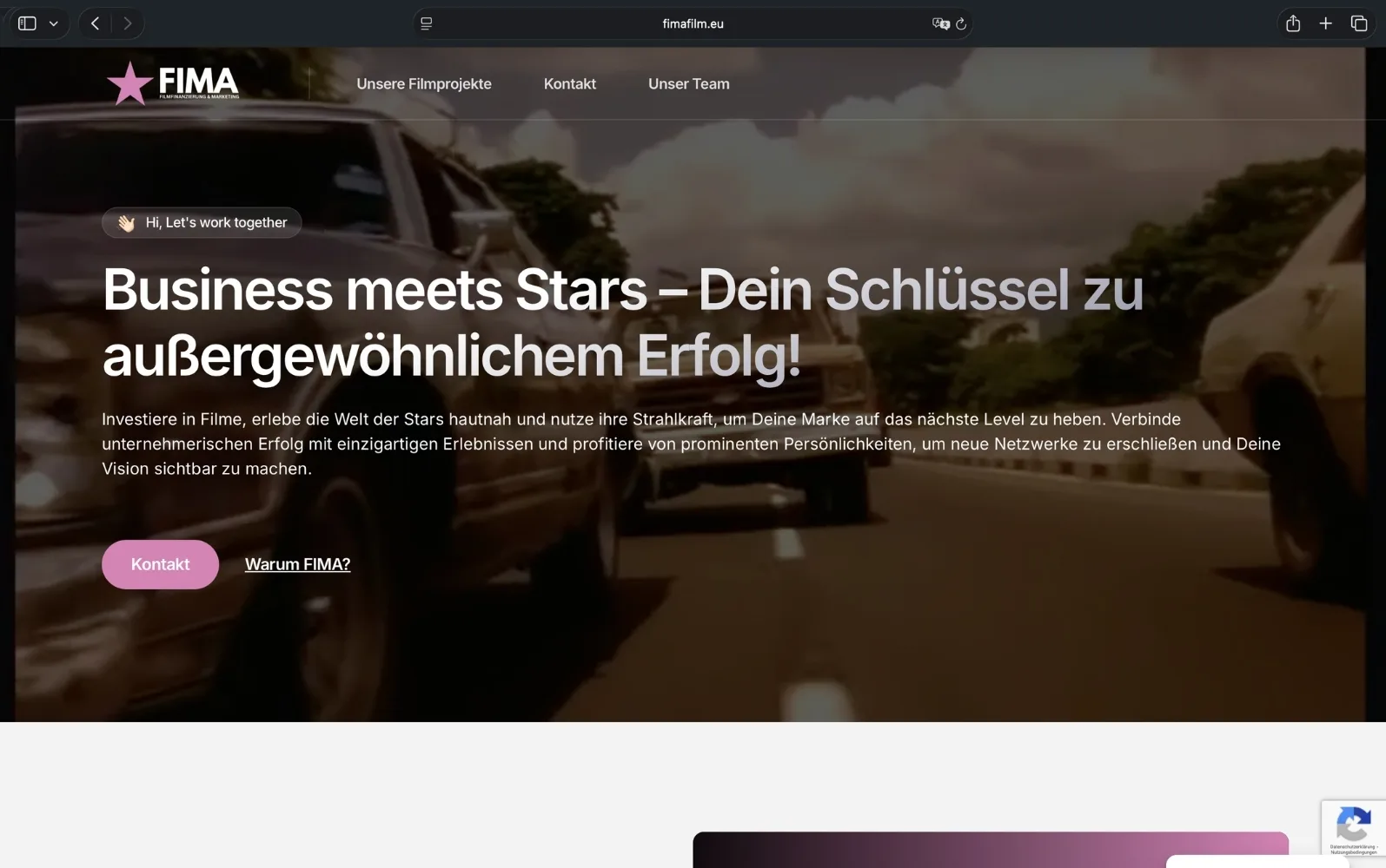 Webdesign Referenz
