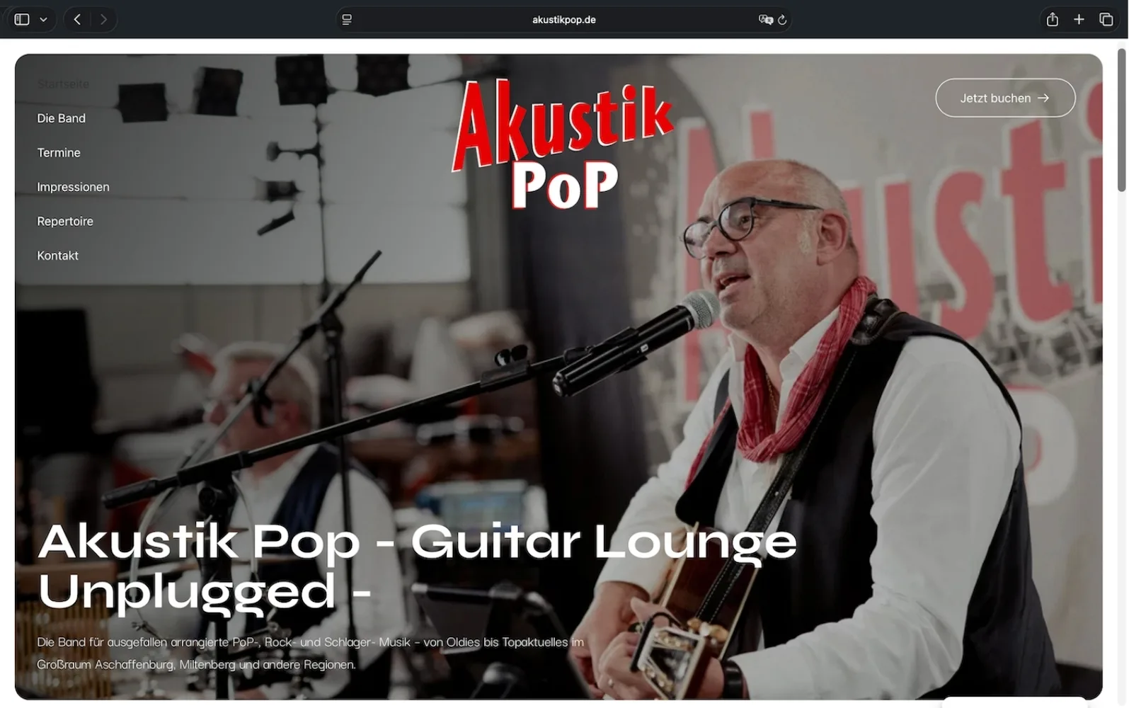 AkustiK PoP Website-Referenz