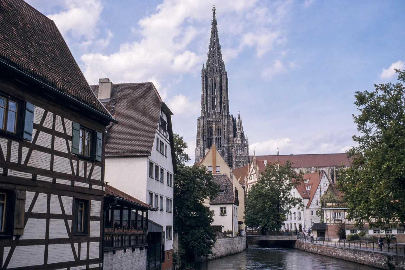 Ulmer Münster über der Altstadt
