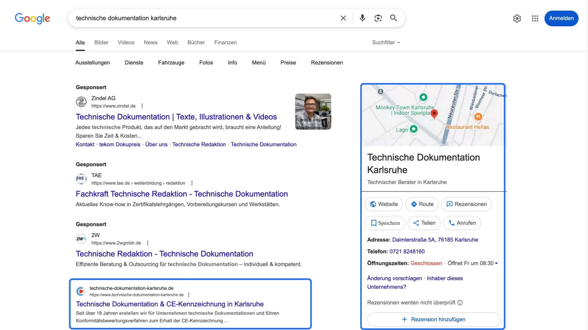 SEO-Optimierung inkl.