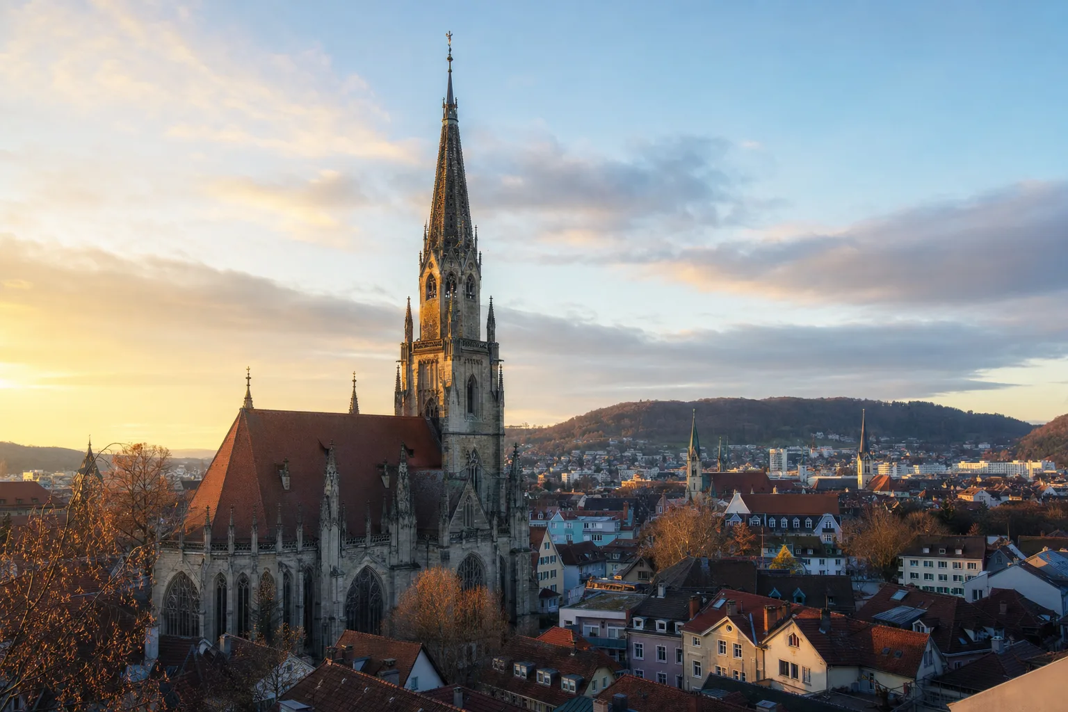 Marienkirche in der Reutlinger Altstadt